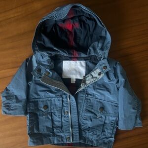 Burberry Unisex baby rain coat with Gold Buttons - NWOT
